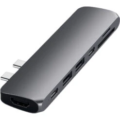 Satechi USB Type-C Pro Hub Adapter (Space Gray)(Satechi Usb Type C Pro Hub Adapter Space Gray)