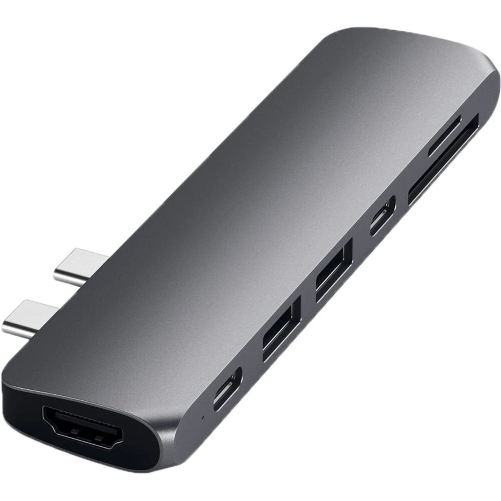 Satechi USB Type-C Pro Hub Adapter (Space Gray)(Satechi Usb Type C Pro Hub Adapter Space Gray) 1 Satechi USB Type-C Pro Hub Adapter (Space Gray)(Satechi Usb Type C Pro Hub Adapter Space Gray)