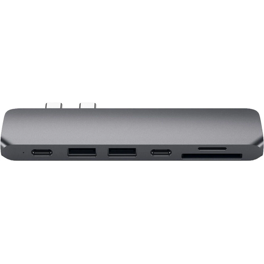 Satechi USB Type-C Pro Hub Adapter (Space Gray)(Satechi Usb Type C Pro Hub Adapter Space Gray) 2 Satechi USB Type-C Pro Hub Adapter (Space Gray)(Satechi Usb Type C Pro Hub Adapter Space Gray) - Image 2