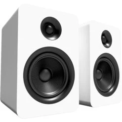 Kanto Living YUP6 2-Way Bookshelf Speakers (Matte White, Pair)(Kanto Living Yup6 2 Way Bookshelf Speakers Matte White Pair)