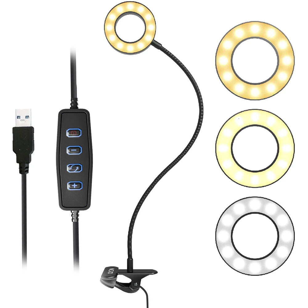 Movo Photo VGC-1 Clip-On Selfie Ring Light(Movo Photo Vgc 1 Clip On Selfie Ring Light) 1 Movo Photo VGC-1 Clip-On Selfie Ring Light(Movo Photo Vgc 1 Clip On Selfie Ring Light)