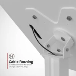 CTA Digital Medical Mobile Floor Stand With VESA Plate And Paragon Enclosure For Tablets (White)(Cta Digital Medical Mobile Floor Stand With Vesa Plate And Paragon Enclosure For Tablets White) -Celestron Shop 1616608832 IMG 1509777