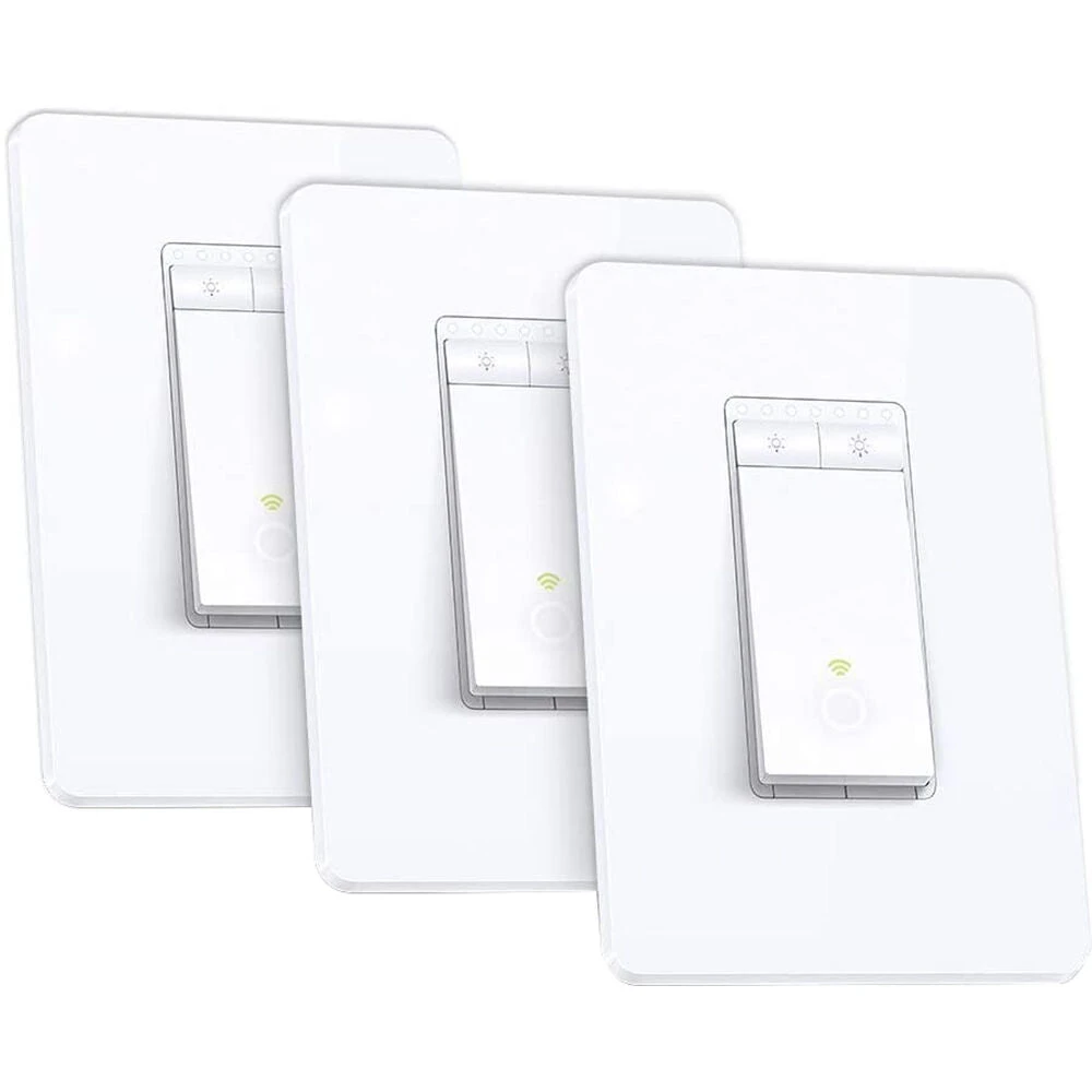 TP-Link HS220 Smart Wi-Fi Light Switch With Dimmer (3-Pack)(Tp Link Hs220 Smart Wi Fi Light Switch With Dimmer 3 Pack) 1 TP-Link HS220 Smart Wi-Fi Light Switch With Dimmer (3-Pack)(Tp Link Hs220 Smart Wi Fi Light Switch With Dimmer 3 Pack)