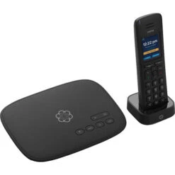 Ooma Telo 2 VoIP Phone System With HD3 Handset (Black)(Ooma Telo 2 Voip Phone System With Hd3 Handset Black)