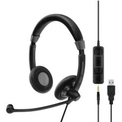 EPOS/SENNHEISER IMPACT SC 75 USB MS Stereo On-Ear PC Headset (Black)(Epos Sennheiser Impact Sc 75 Usb Ms Stereo On Ear Pc Headset Black) -Celestron Shop 1618335142 IMG 1516484