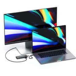 Satechi USB Type-C Multi-Port Adapter 4K With Ethernet V2 (Space Gray)(Satechi Usb Type C Multi Port Adapter 4k With Ethernet V2 Space Gray) -Celestron Shop 1618411588 IMG 1517170