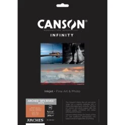 Canson Infinity ARCHES BFK Rives White Photo Paper (8.5 X 11", 25 Sheets)(Canson Infinity Arches Bfk Rives White Photo Paper 8 5 X 11 25 Sheets)