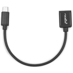 Rocstor USB-C 2.0 Male To USB-A 2.0 Female Adapter (Black)(Rocstor Usb C 2 0 Male To Usb A 2 0 Female Adapter Black) -Celestron Shop 1619177655 IMG 1523594