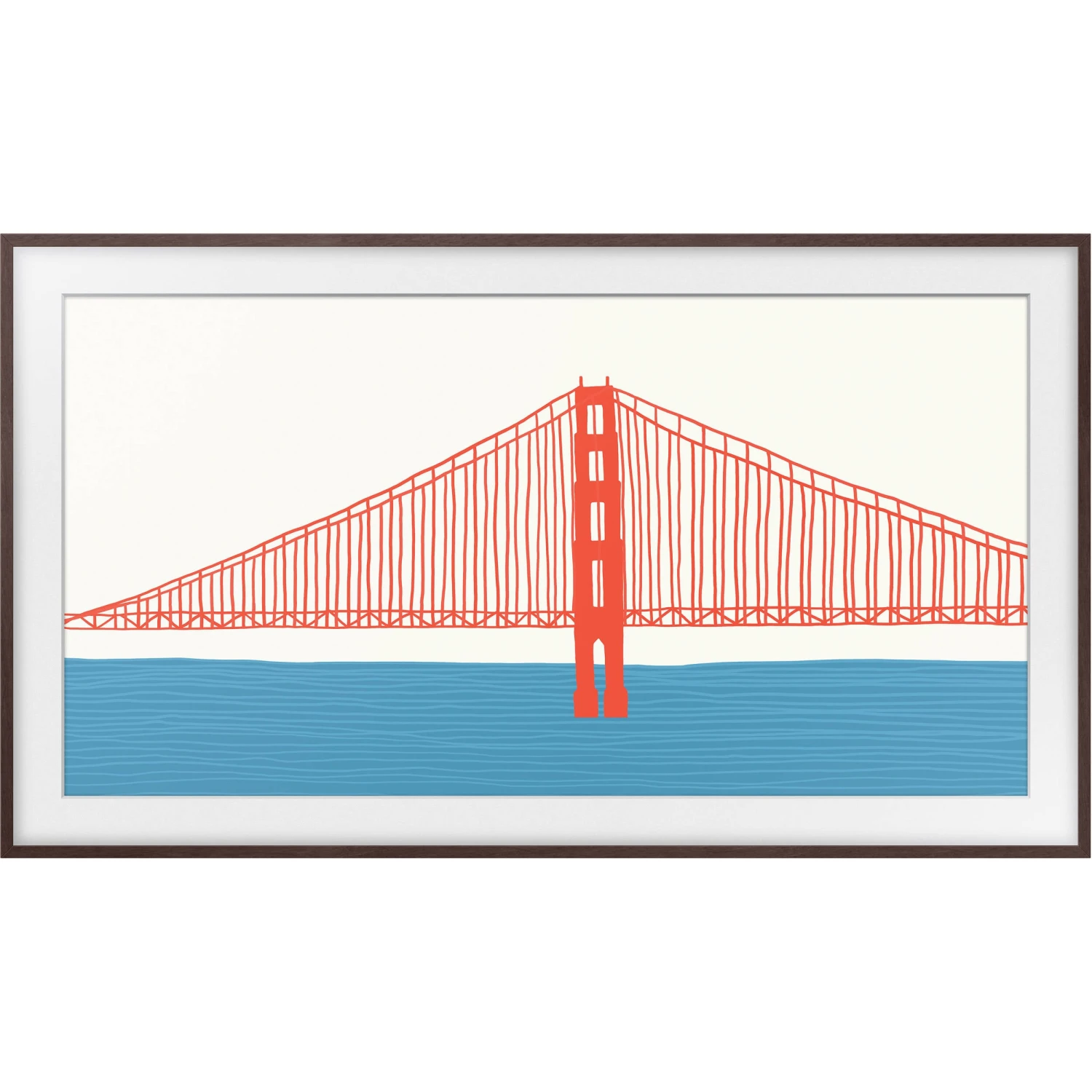 Samsung Customizable Bezel For The 2021 75" The Frame TV (Modern Brown)(Samsung Customizable Bezel For The 2021 75 The Frame Tv Modern Brown) 1 Samsung Customizable Bezel For The 2021 75" The Frame TV (Modern Brown)(Samsung Customizable Bezel For The 2021 75 The Frame Tv Modern Brown)