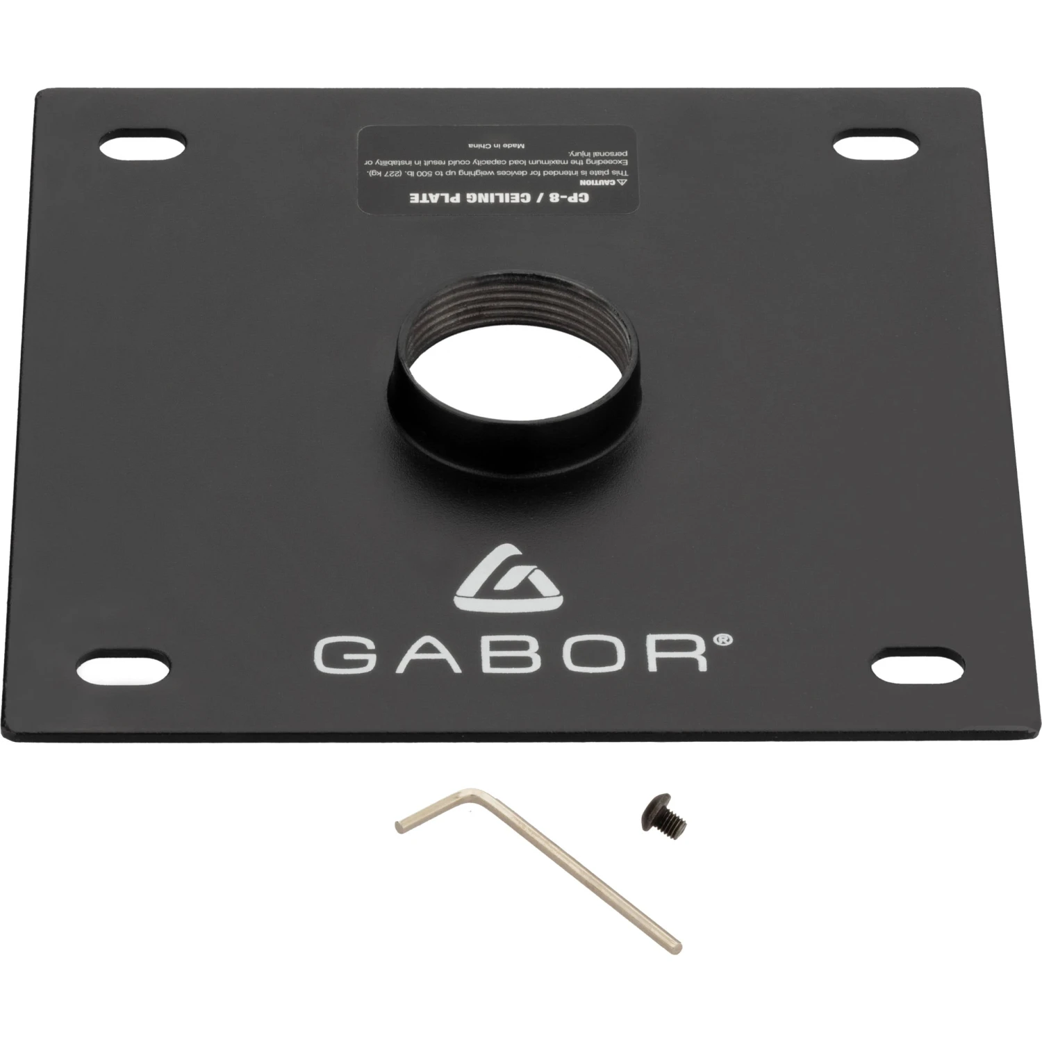 Gabor 8 X 8" Mounting Plate With 1.5" NPT Fitting(Gabor 8 X 8 Mounting Plate With 1 5 Npt Fitting) 2 Gabor 8 X 8" Mounting Plate With 1.5" NPT Fitting(Gabor 8 X 8 Mounting Plate With 1 5 Npt Fitting) - Image 2