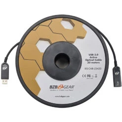 BZBGEAR USB 3.0 Active Optical Extension Cable (66')(Bzbgear Usb 3 0 Active Optical Extension Cable 66)