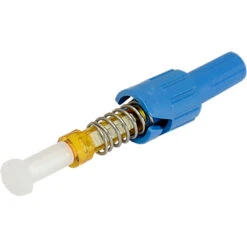 TechLogix Networx ECOConnector Single-Mode Distribution ST Fiber Optic Click-On Connector (UPC, 50-Pack, Blue)(Techlogix Networx Ecoconnector Single Mode Distribution St Fiber Optic Click On Connector Upc 50 Pack Blue)