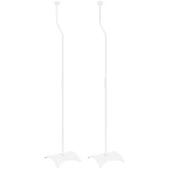 AVF Group Surround Sound Speaker Stands (Set Of 2, White)(Avf Group Surround Sound Speaker Stands Set Of 2 White)