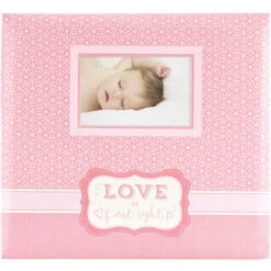 MCS 12 X 12 Scrapbook With Photo Opening On Cover (Love, Pink)(Mcs 12 X 12 Scrapbook With Photo Opening On Cover Love Pink)
