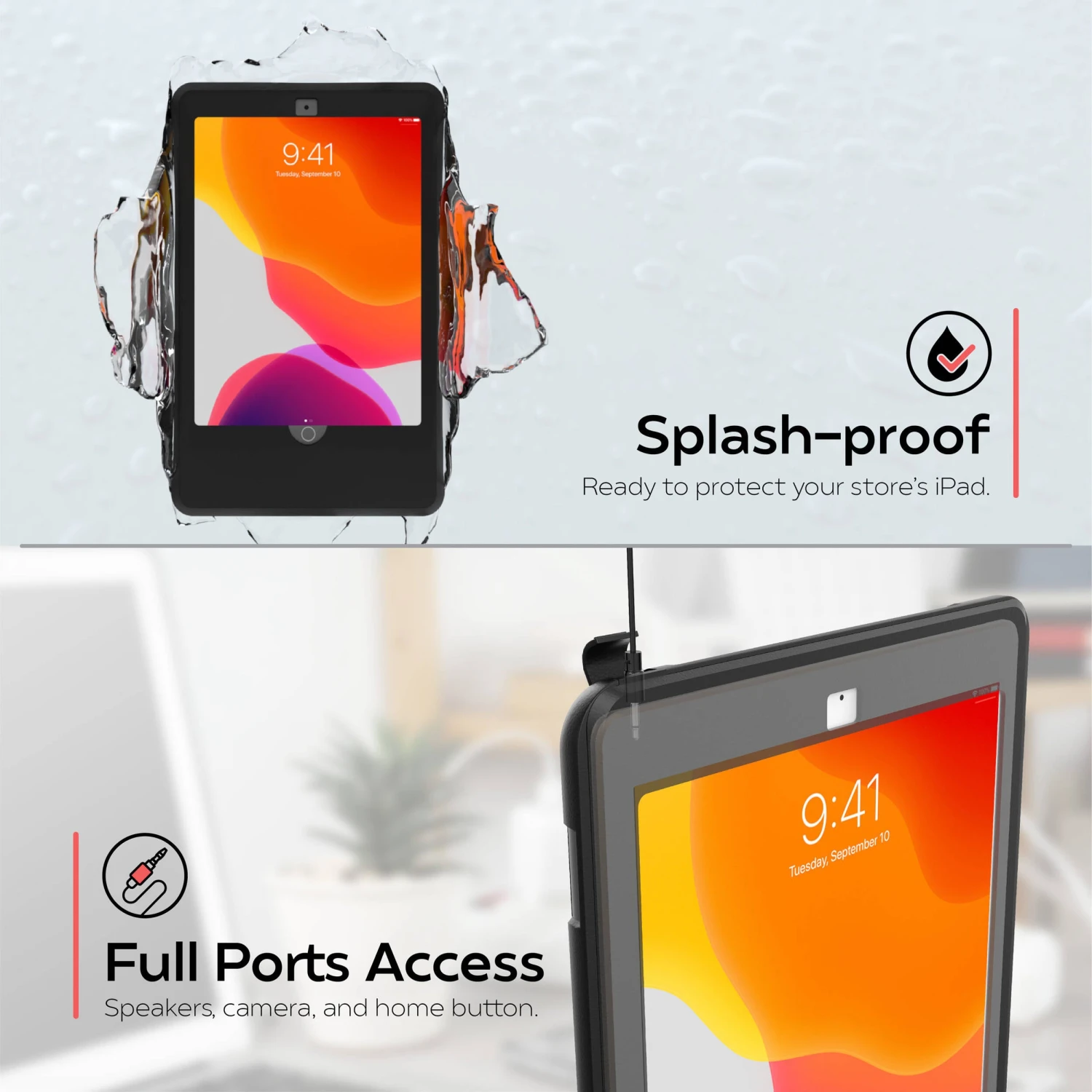 CTA Digital Quick Release Secure Table Kiosk With Inductive Charging Case(Cta Digital Quick Release Secure Table Kiosk With Inductive Charging Case) 5 CTA Digital Quick Release Secure Table Kiosk With Inductive Charging Case(Cta Digital Quick Release Secure Table Kiosk With Inductive Charging Case) - Image 5