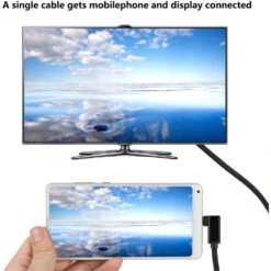 CAMVATE Right-Angle USB 3.1 Gen 2 Type-C To USB Type-C Cable (6.5')(Camvate Right Angle Usb 3 1 Gen 2 Type C To Usb Type C Cable 6 5) -Celestron Shop 1626197509 IMG 1570134