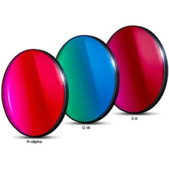 Alpine Astronomical Baader 6.5nm Narrowband Filter Set (50.4mm)(Alpine Astronomical Baader 6 5nm Narrowband Filter Set 50 4mm)