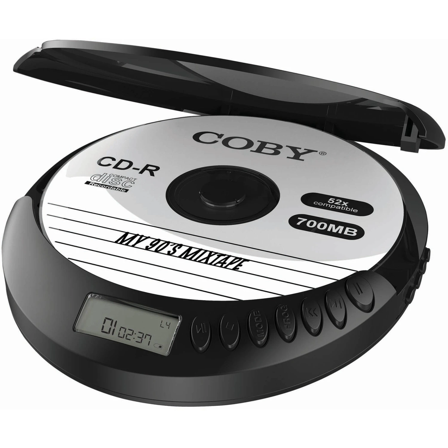 Coby Portable CD Player (Black)(Coby Portable Cd Player Black) 2 Coby Portable CD Player (Black)(Coby Portable Cd Player Black) - Image 2