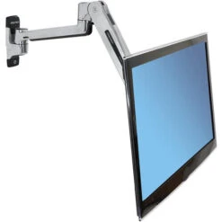 Ergotron LX Sit-Stand Wall-Mount Arm For Displays Up To 42" (Polished Aluminum)(Ergotron Lx Sit Stand Wall Mount Arm For Displays Up To 42 Polished Aluminum) -Celestron Shop 1629388984 IMG 1593369