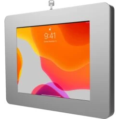 CTA Digital Locking Tablet Wall Mount For Select IPads, Galaxy Tablets, And More (Silver)(Cta Digital Locking Tablet Wall Mount For Select Ipads Galaxy Tablets And More Silver)