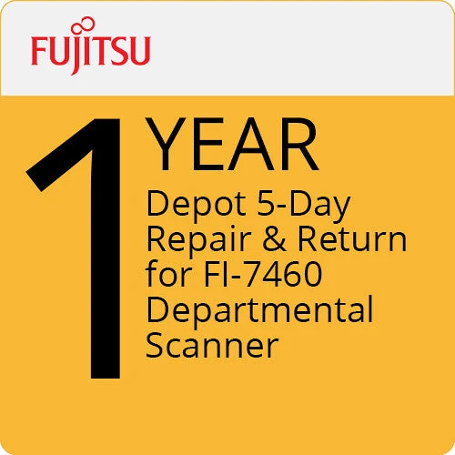 Ricoh 1-Year Depot 5-Day Repair & Return For FI-7460 Departmental Scanner(Ricoh 1 Year Depot 5 Day Repair Return For Fi 7460 Departmental Scanner) 1 Ricoh 1-Year Depot 5-Day Repair & Return For FI-7460 Departmental Scanner(Ricoh 1 Year Depot 5 Day Repair Return For Fi 7460 Departmental Scanner)