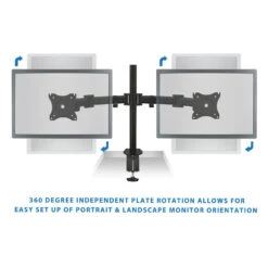 Mount-It! Full Motion Dual Monitor Desk Mount For 13 To 27" Screens(Mount It Full Motion Dual Monitor Desk Mount For 13 To 27 Screens) 8 Mount-It! Full Motion Dual Monitor Desk Mount For 13 To 27" Screens(Mount It Full Motion Dual Monitor Desk Mount For 13 To 27 Screens) -Celestron Shop 1633538874 IMG 1617074