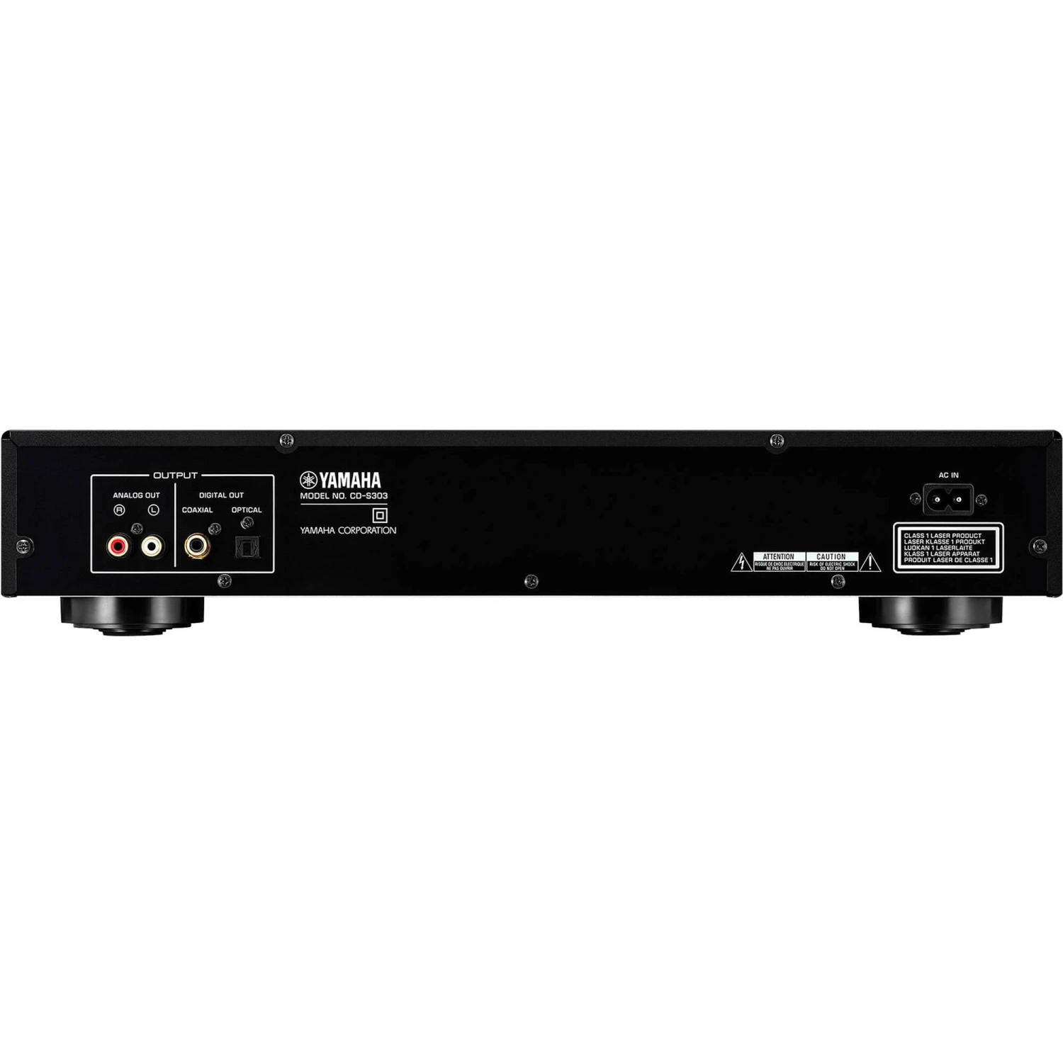 Yamaha CD-S303 CD Player (Black)(Yamaha Cd S303 Cd Player Black) 3 Yamaha CD-S303 CD Player (Black)(Yamaha Cd S303 Cd Player Black) - Image 3