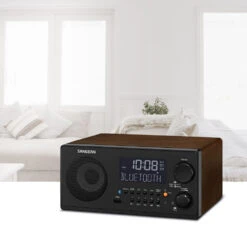 Sangean WR-22 Digital AM/FM Radio With Bluetooth (Walnut)(Sangean Wr 22 Digital Am Fm Radio With Bluetooth Walnut) -Celestron Shop 1634146253 IMG 1622259