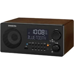 Sangean WR-22 Digital AM/FM Radio With Bluetooth (Walnut)(Sangean Wr 22 Digital Am Fm Radio With Bluetooth Walnut)