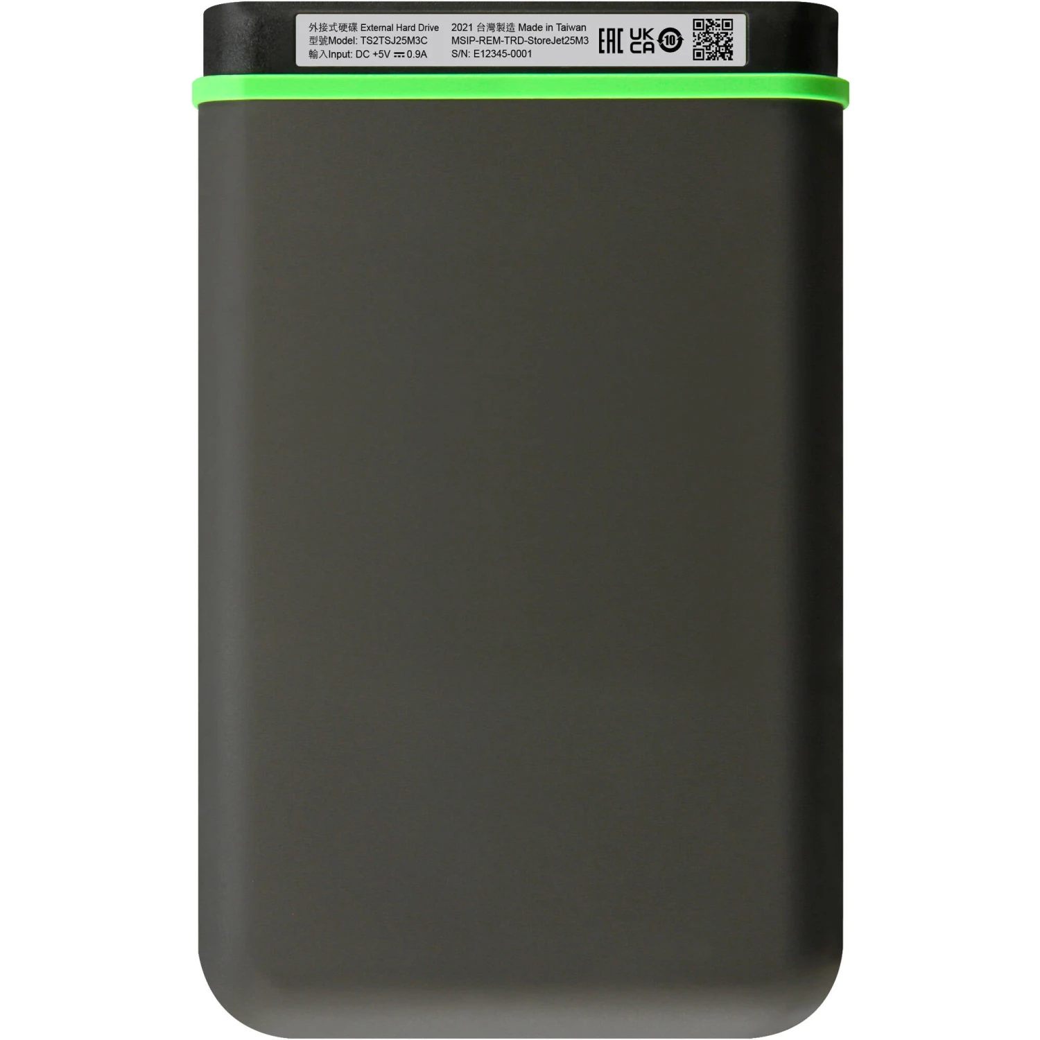Transcend 2TB StoreJet M3 Type-C External HDD (Iron Gray)(Transcend 2tb Storejet M3 Type C External Hdd Iron Gray) 3 Transcend 2TB StoreJet M3 Type-C External HDD (Iron Gray)(Transcend 2tb Storejet M3 Type C External Hdd Iron Gray) - Image 3