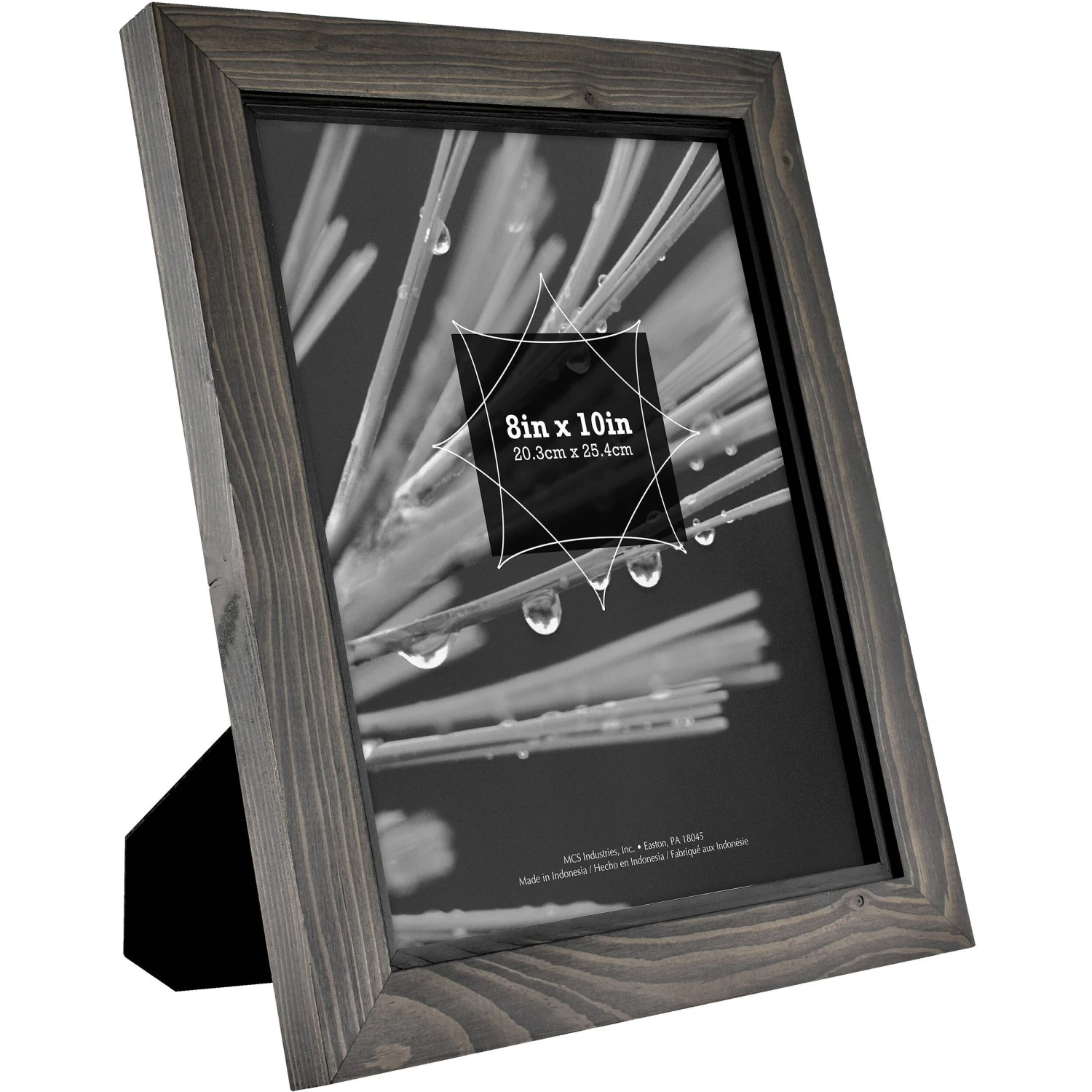 MCS 8 X 10" Timber Wood Frame (Gray With Black)(Mcs 8 X 10 Timber Wood Frame Gray With Black) 2 MCS 8 X 10" Timber Wood Frame (Gray With Black)(Mcs 8 X 10 Timber Wood Frame Gray With Black) - Image 2