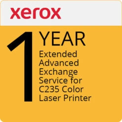 Xerox 1-Year Advanced Exchange Service For C235 Color Laser Printer(Xerox 1 Year Advanced Exchange Service For C235 Color Laser Printer)