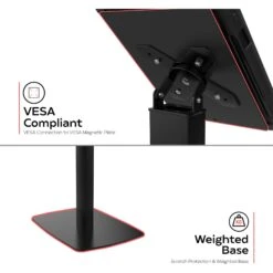 CTA Digital Thin Profile Floor Stand With Removeable Magnetic Protective Case For 10.2" IPads (Black)(Cta Digital Thin Profile Floor Stand With Removeable Magnetic Protective Case For 10 2 Ipads Black) -Celestron Shop 1634741177 IMG 1626817