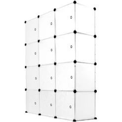 Mount-It! Modular Cube Storage Organizer (Set Of 12)(Mount It Modular Cube Storage Organizer Set Of 12)
