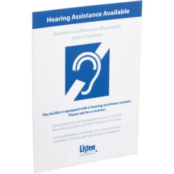 Listen Technologies LA-303 Multi-Lingual Assistive Listening Notification Sign(Listen Technologies La 303 Multi Lingual Assistive Listening Notification Sign) -Celestron Shop 1635340726 IMG 1631363