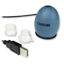 Carson ZOrb LED Lighted USB Digital Computer Microscope (Surf Blue)(Carson Zorb Led Lighted Usb Digital Computer Microscope Surf Blue)