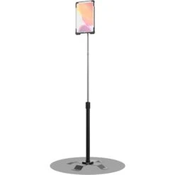 CTA Digital Security Enclosure And Height-Adjustable Gooseneck Floor Stand For Select IPads(Cta Digital Security Enclosure And Height Adjustable Gooseneck Floor Stand For Select Ipads)