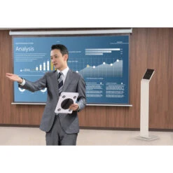 CTA Digital Locking Floor Stand For Select 10.2 To 10.9" IPads (White)(Cta Digital Locking Floor Stand For Select 10 2 To 10 9 Ipads White) -Celestron Shop 1637074898 IMG 1643611