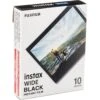 FUJIFILM INSTAX Wide Black Instant Film (10 Exposures)(Fujifilm Instax Wide Black Instant Film 10 Exposures)
