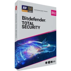 Bitdefender Total Security (Download, 5 Devices, 1 Year)(Bitdefender Total Security Download 5 Devices 1 Year)