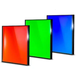 Alpine Astronomical Baader CMOS-Optimized RGB Bandpass Filterset (50 X 50mm Square, Unmounted)(Alpine Astronomical Baader Cmos Optimized Rgb Bandpass Filterset 50 X 50mm Square Unmounted)