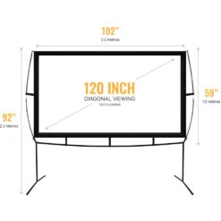 KHOMO GEAR Portable Projector Screen (59 X 102")(Khomo Gear Portable Projector Screen 59 X 102) -Celestron Shop 1639063895 IMG 1657415
