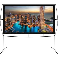 KHOMO GEAR Portable Projector Screen (59 X 102")(Khomo Gear Portable Projector Screen 59 X 102)