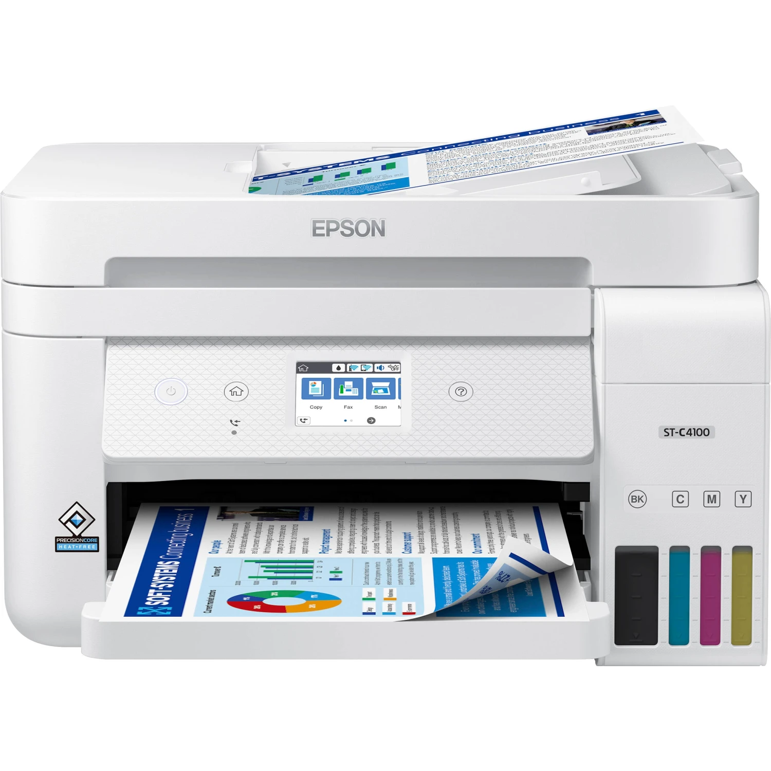 Epson WorkForce ST-C4100 All-in-One Supertank Color Printer(Epson Workforce St C4100 All In One Supertank Color Printer) 2 Epson WorkForce ST-C4100 All-in-One Supertank Color Printer(Epson Workforce St C4100 All In One Supertank Color Printer) - Image 2