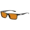 GUNNAR Vertex Gaming Glasses (Onyx Frame, GUNNAR-Focus Lenses, Amber Max Lens Tint)(Gunnar Vertex Gaming Glasses Onyx Frame Gunnar Focus Lenses Amber Max Lens Tint)