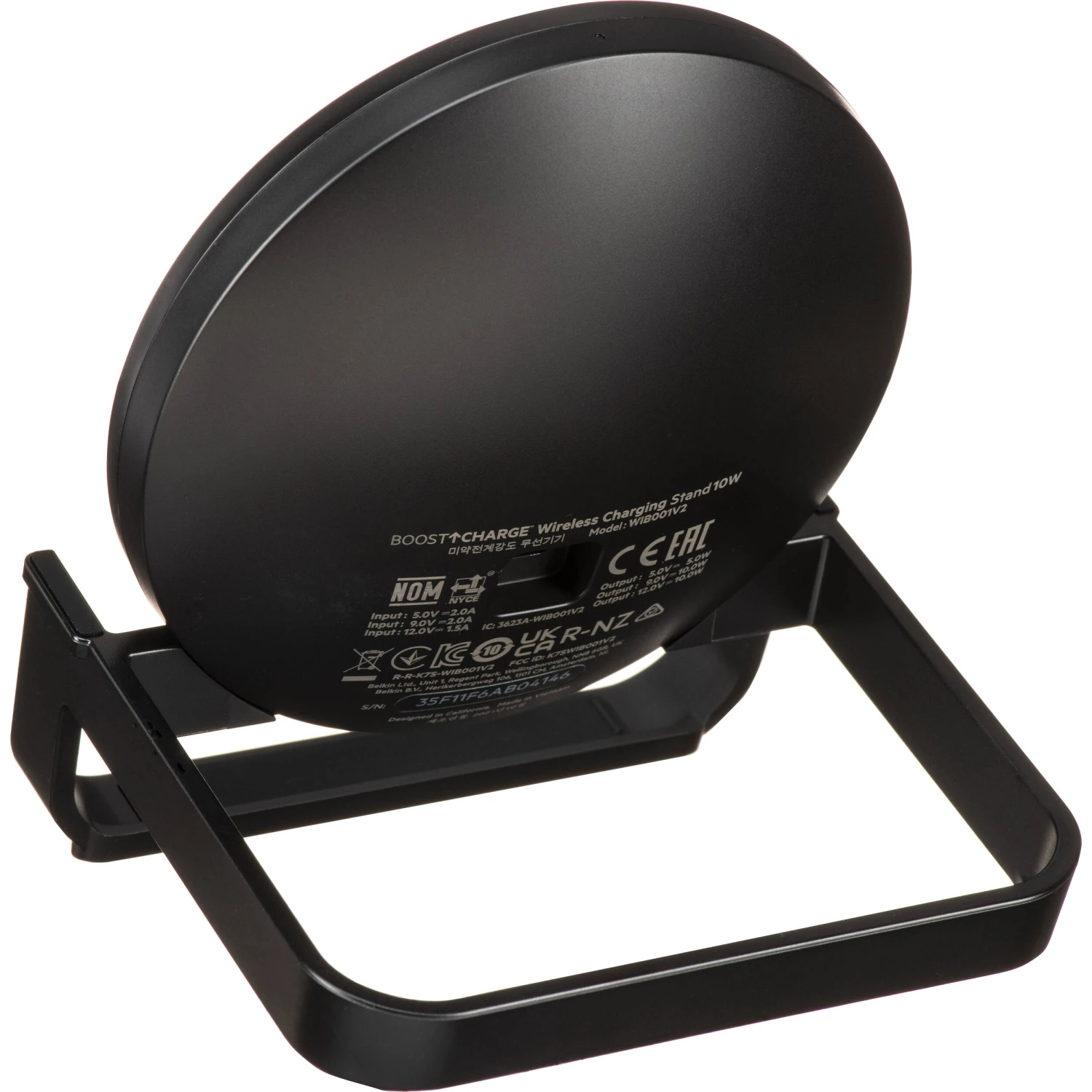 Belkin Boost Charge 10W Wireless Charging Stand (Black)(Belkin Boost Charge 10w Wireless Charging Stand Black) 3 Belkin Boost Charge 10W Wireless Charging Stand (Black)(Belkin Boost Charge 10w Wireless Charging Stand Black) - Image 3