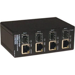 Vigitron MaxiiNet Vi5004 4-Port 10/100 Ethernet To Fiber Media Converter With PoE PSE(Vigitron Maxiinet Vi5004 4 Port 10 100 Ethernet To Fiber Media Converter With Poe Pse)