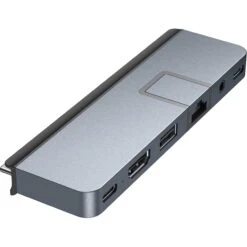 HYPER DUO PRO 7-in-2 USB Type-C Hub (Space Gray)(Hyper Duo Pro 7 In 2 Usb Type C Hub Space Gray)