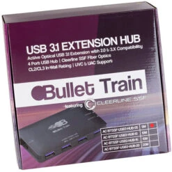 Bullet Train USB 3.1 Gen 1 Fiber Optic Extension Cable With 4-Port Hub (32.8')(Bullet Train Usb 3 1 Gen 1 Fiber Optic Extension Cable With 4 Port Hub 32 8) -Celestron Shop 1646659832 IMG 1708372