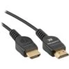 Pearstone HDA-8015 8K Ultra-High Speed HDMI Cable With Ethernet (Black, 1.5')(Pearstone Hda 8015 8k Ultra High Speed Hdmi Cable With Ethernet Black 1 5)